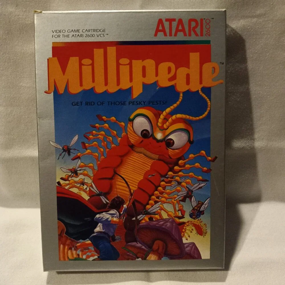 MILLIPEDE CIB - ATARI 2600 UN-Tested - Picture 1 of 7